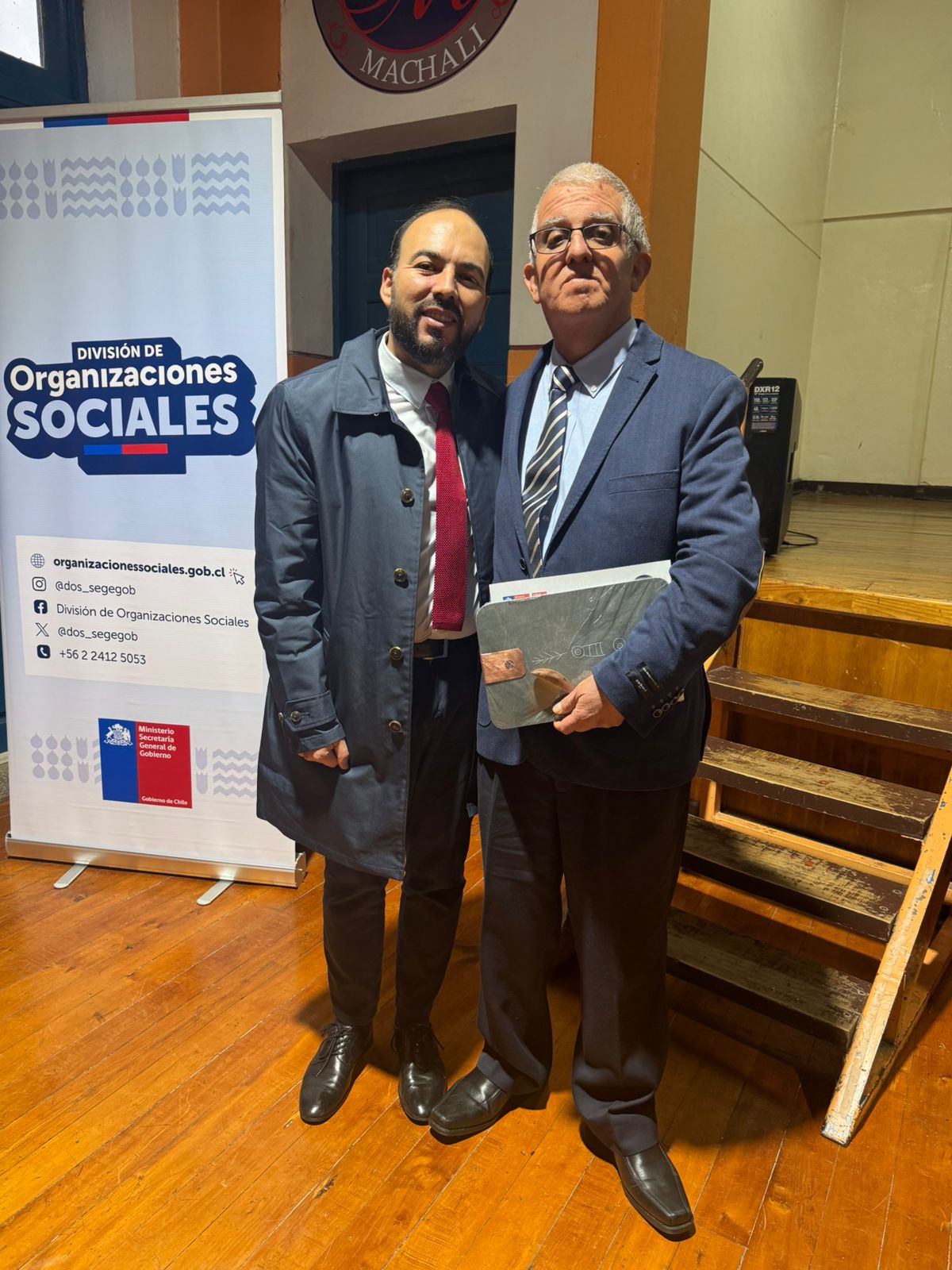 Orgullo colchagüino: funcionario del Hospital de Santa Cruz recibe reconocimiento regional como dirigente social