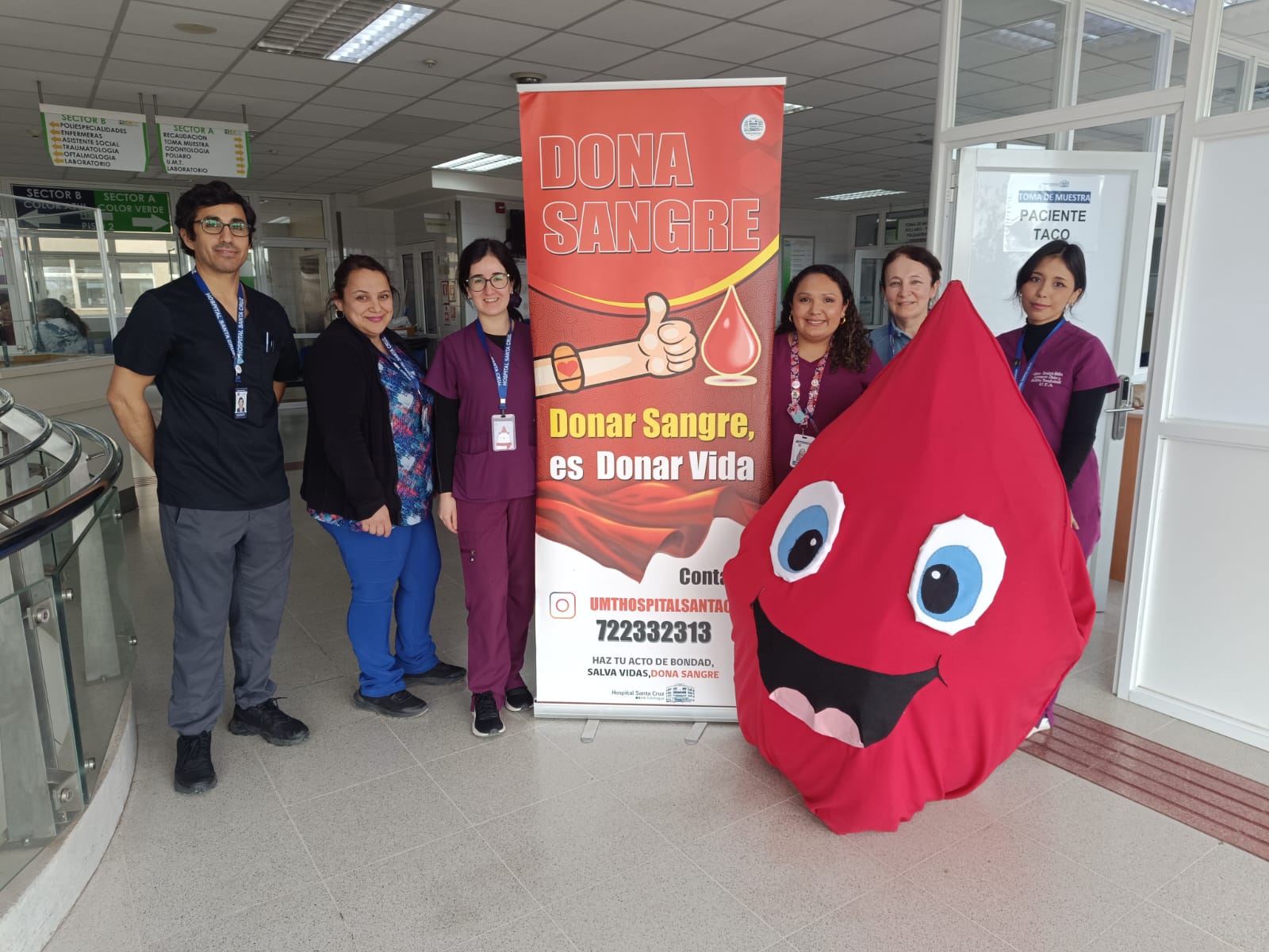 Hospital de Santa Cruz refuerza campaña de donación con nueva dependencia