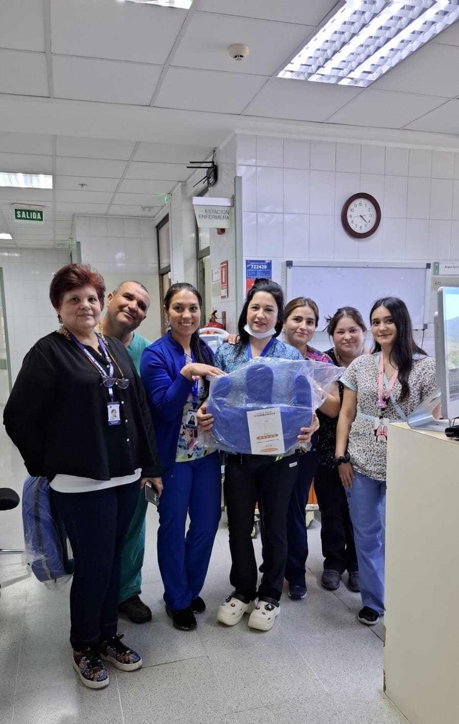 Hospital de Santa Cruz fortalece prevención de riesgos con donación de ayudas técnicas 