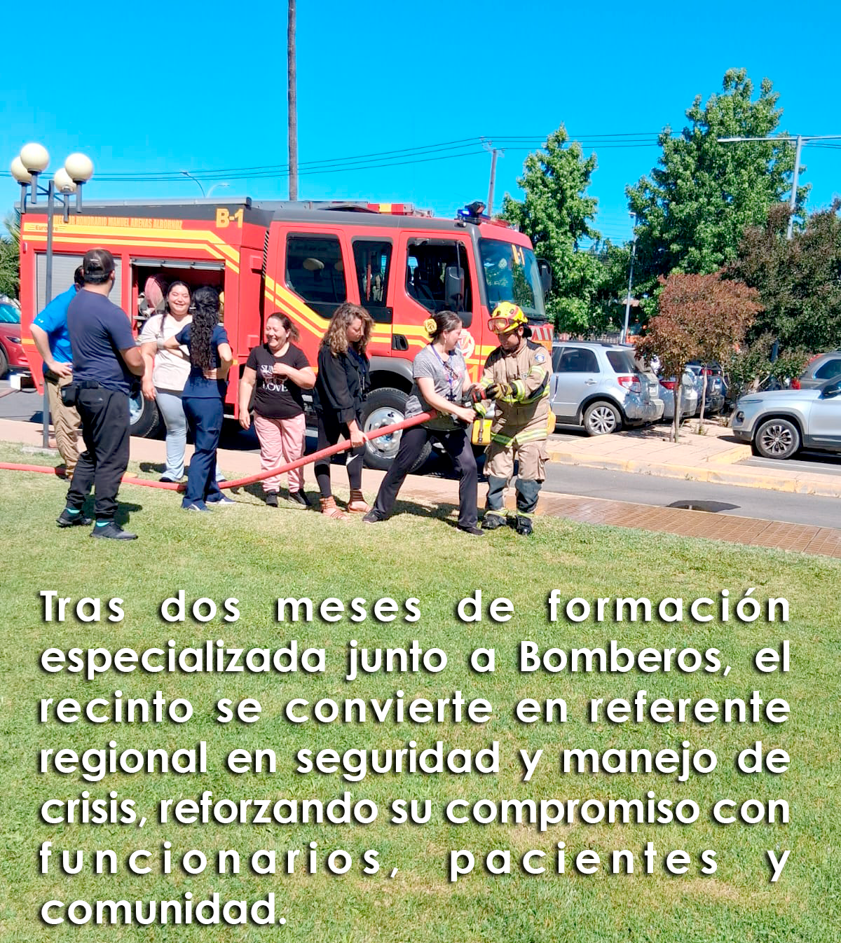 Compromiso que salva vidas: 40 funcionarios del Hospital de Santa Cruz se certifican como brigadistas de emergencia